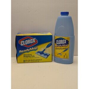 Clorox Ready Mop 8 Refill Pads 24oz Floor Cleaner Combo Pack
